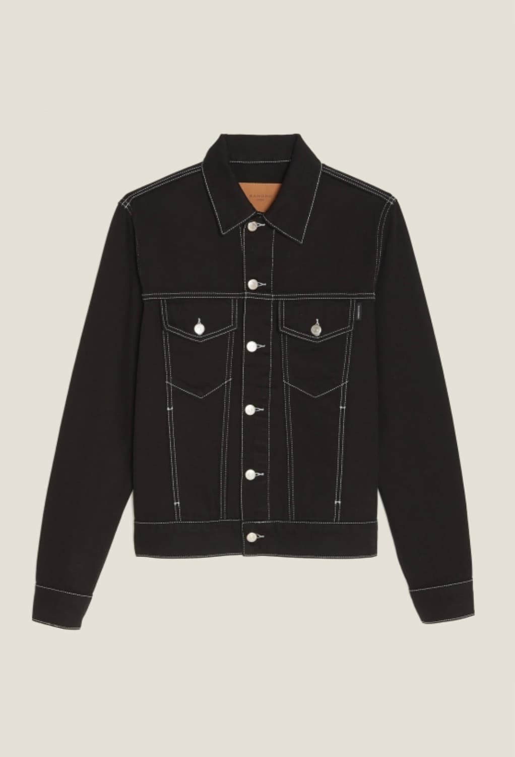 [M] 산드로 스티치 자켓 블랙 상품이미지8