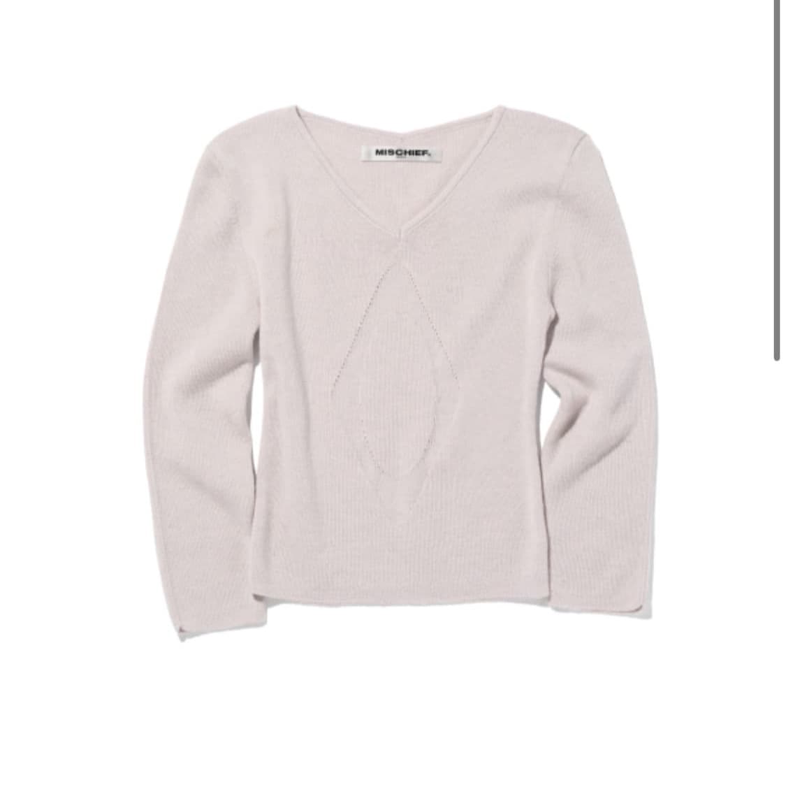 미스치프 브이넥 니트 상품이미지1