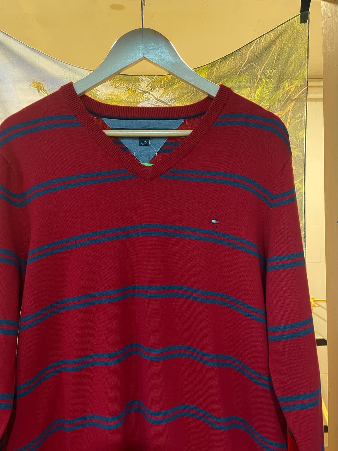 타미힐피거 하이틴 스트라이프 니트 상품이미지2