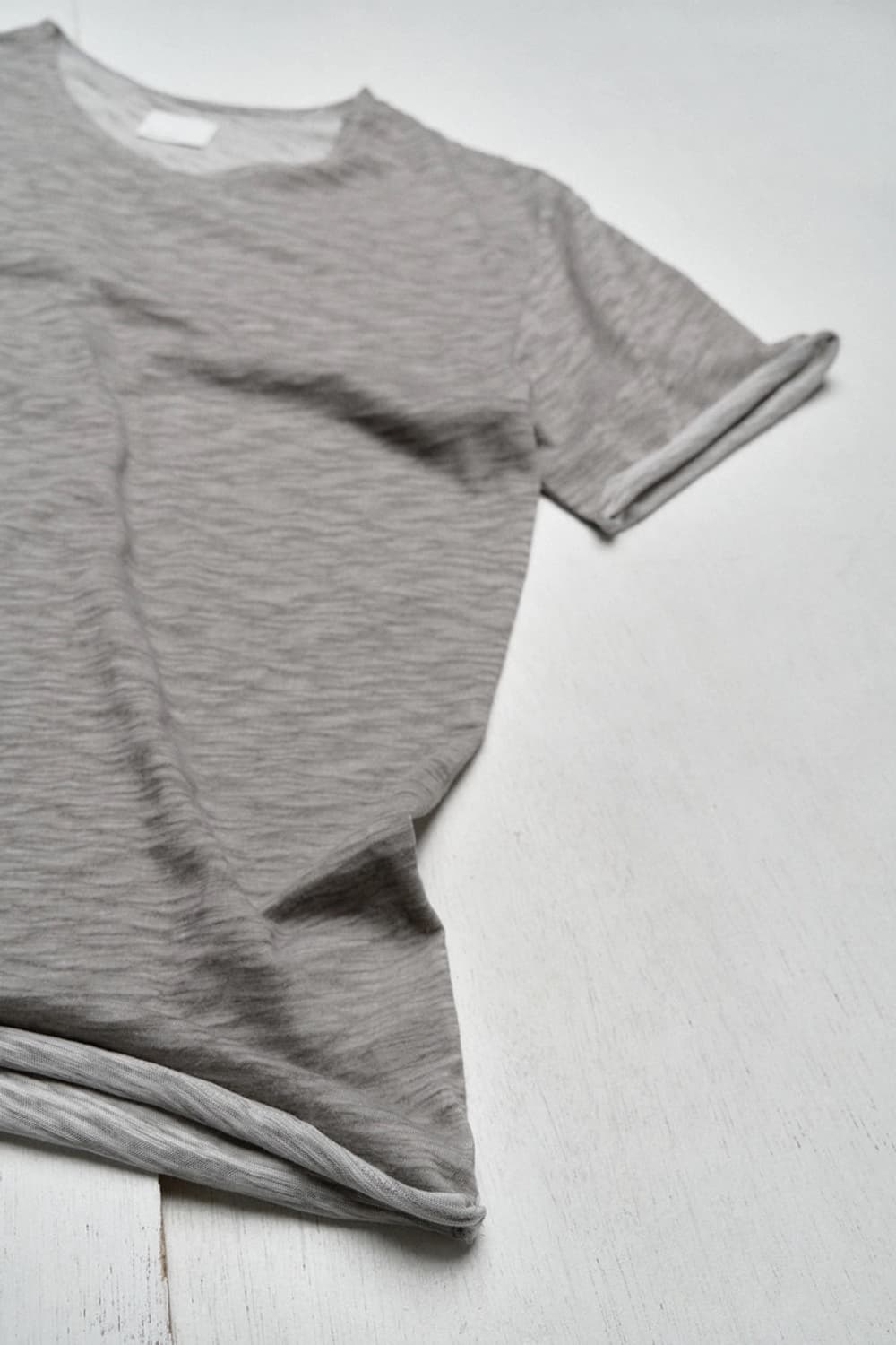 (2) Textured Roll Half Sleeve 그레이 상품이미지2