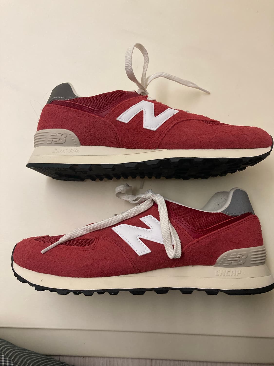 뉴발란스 574 헤리티지 레드 270사이즈 상품이미지3