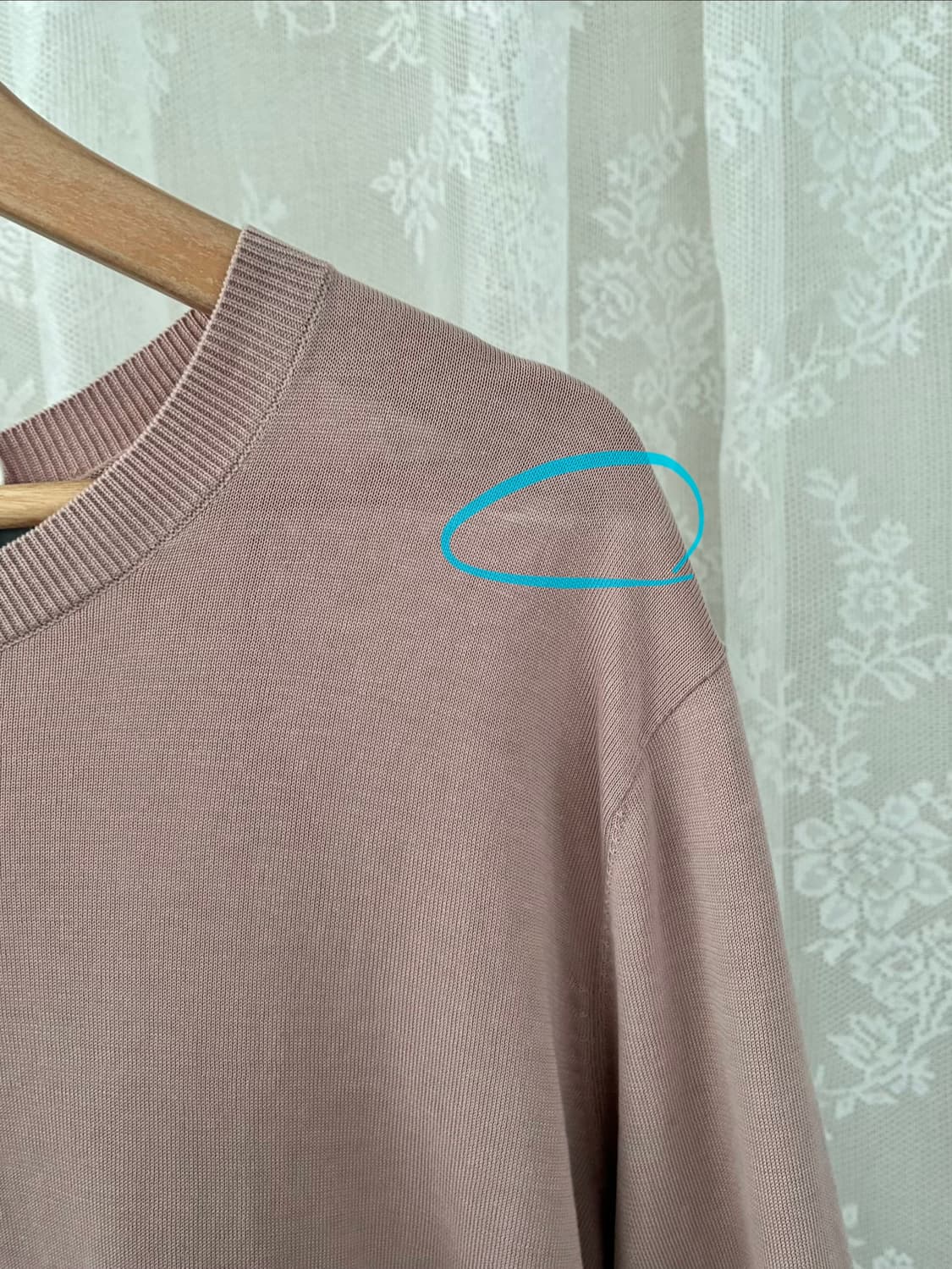 L) 코스 COS 모달 원피스 인디핑크 상품이미지4