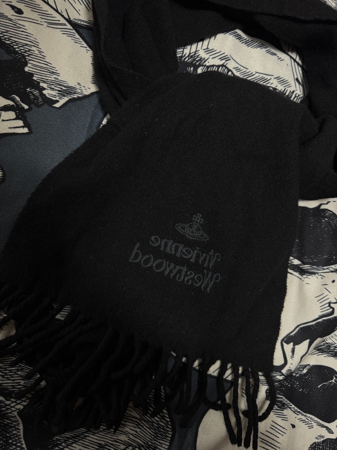 비비안웨스트우드 울머플러 30X160 상품이미지1