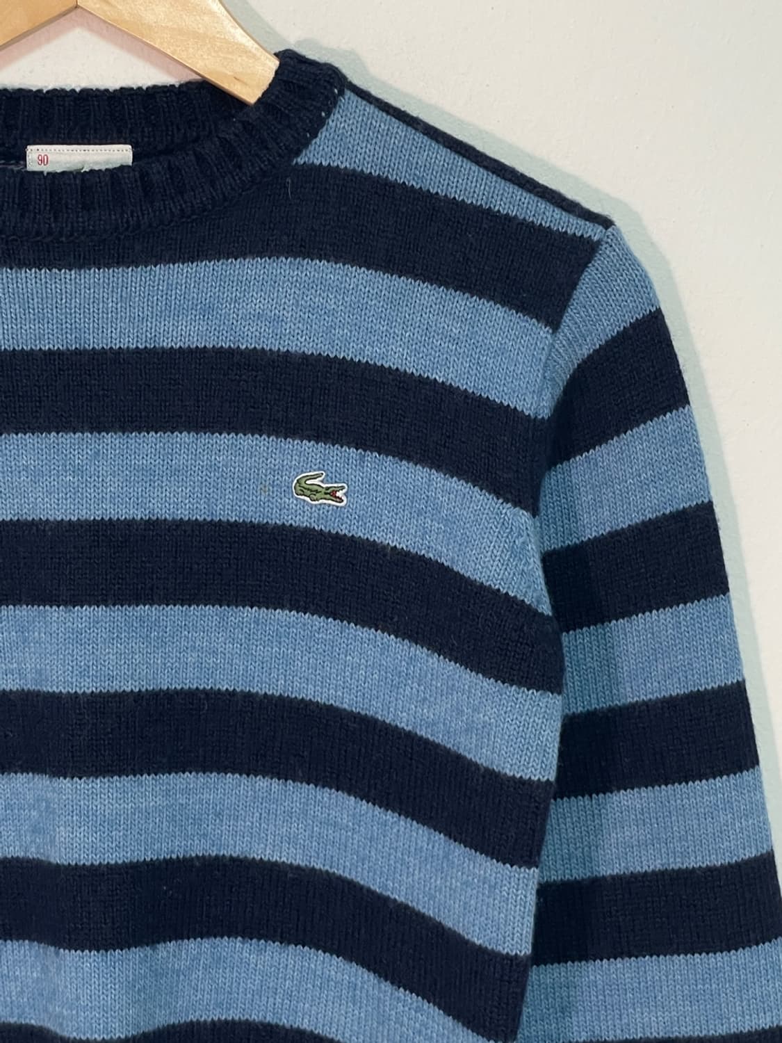 라코스테 스트라이프 와펜 니트 상품이미지5