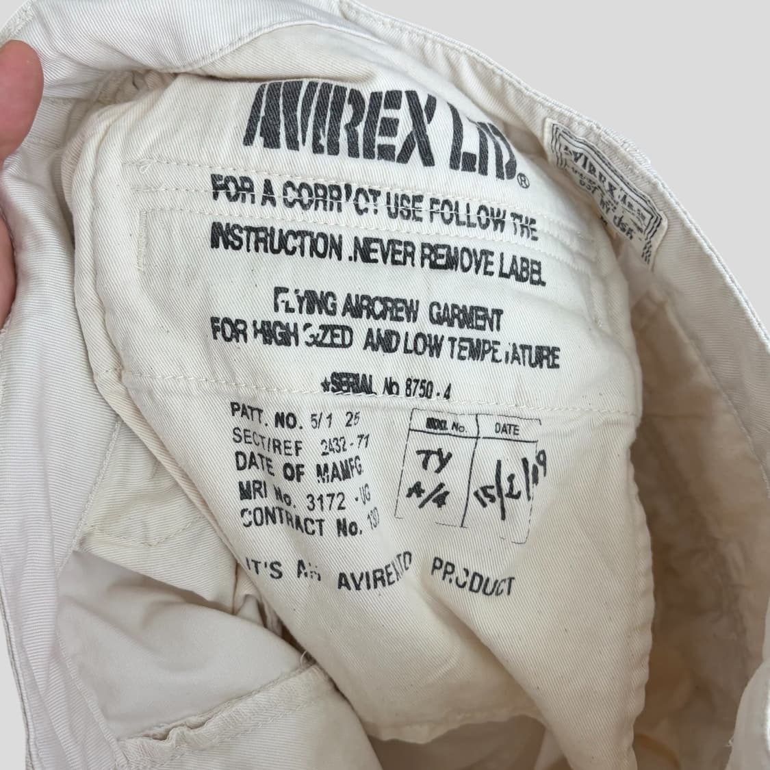(M)Avirex 아비렉스 카고 반바지 상품이미지7