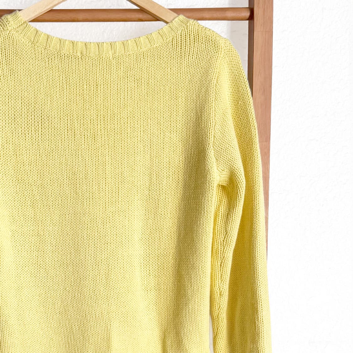 소프트 레몬 케이블 니트 상품이미지9