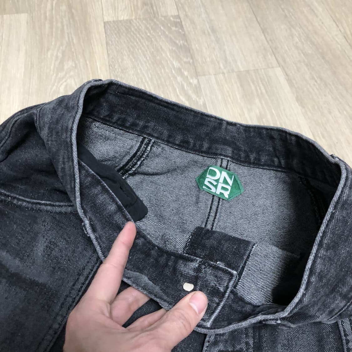 (29) 디앤에스알 DNSR 투페이스 멀티 카고 팬츠 블랙 상품이미지5