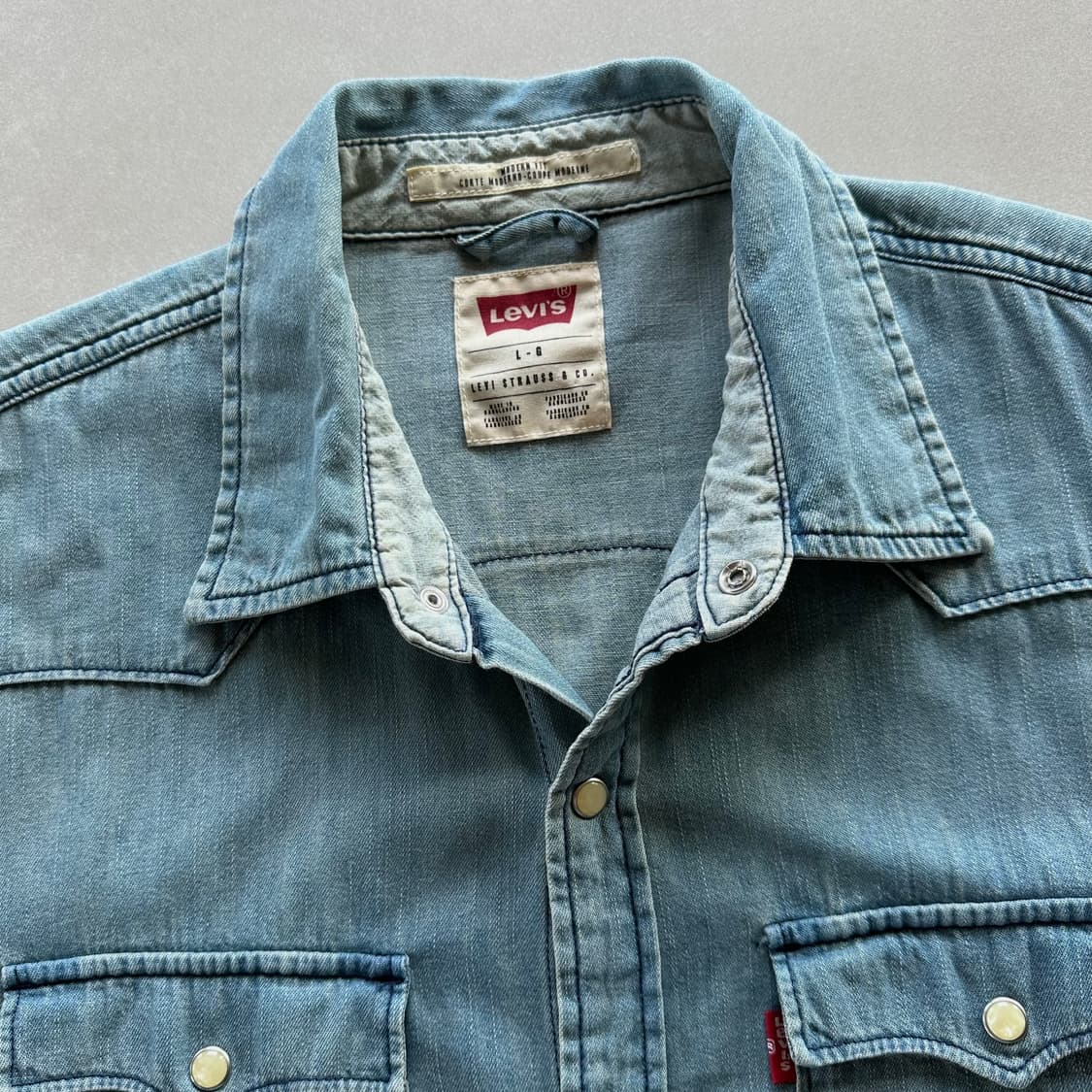 [L]리바이스 Levi's 클래식 웨스턴 데님 셔츠 상품이미지8
