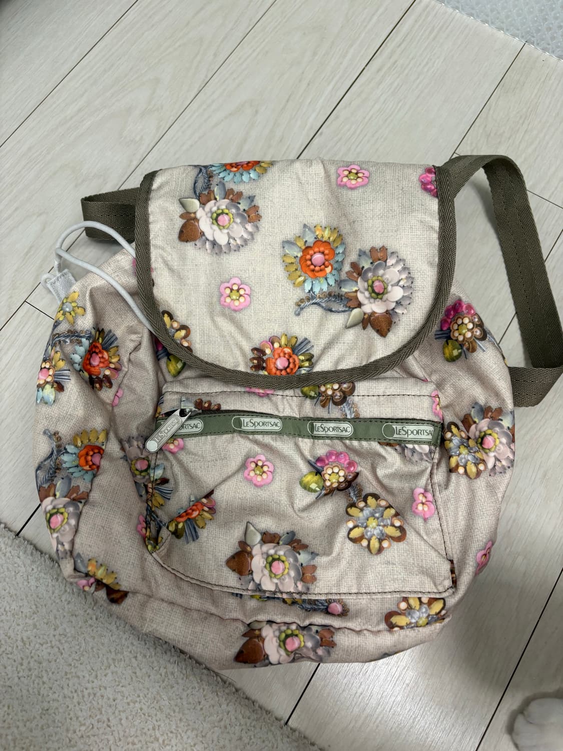 레스포삭 플라워 미니백팩 상품이미지1