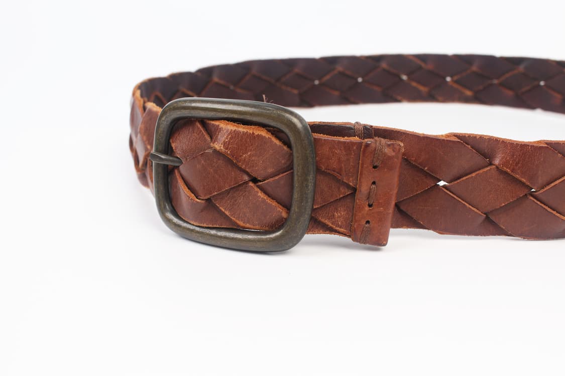 UNKNOWN Antique Buckle Woven Belt  상품이미지2