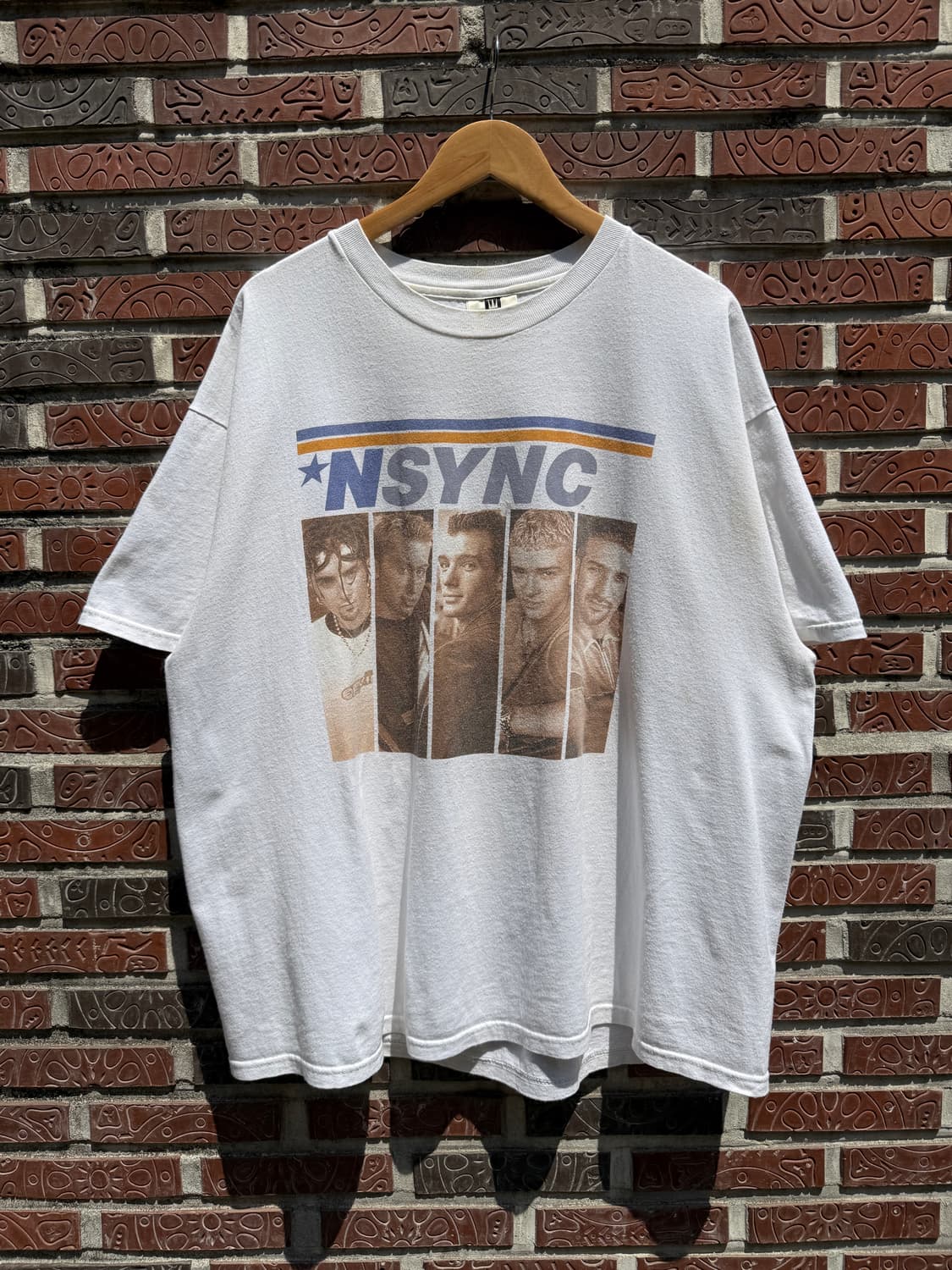 *NSYNC 엔싱크 90s 빈티지 포토 티셔츠 상품이미지1