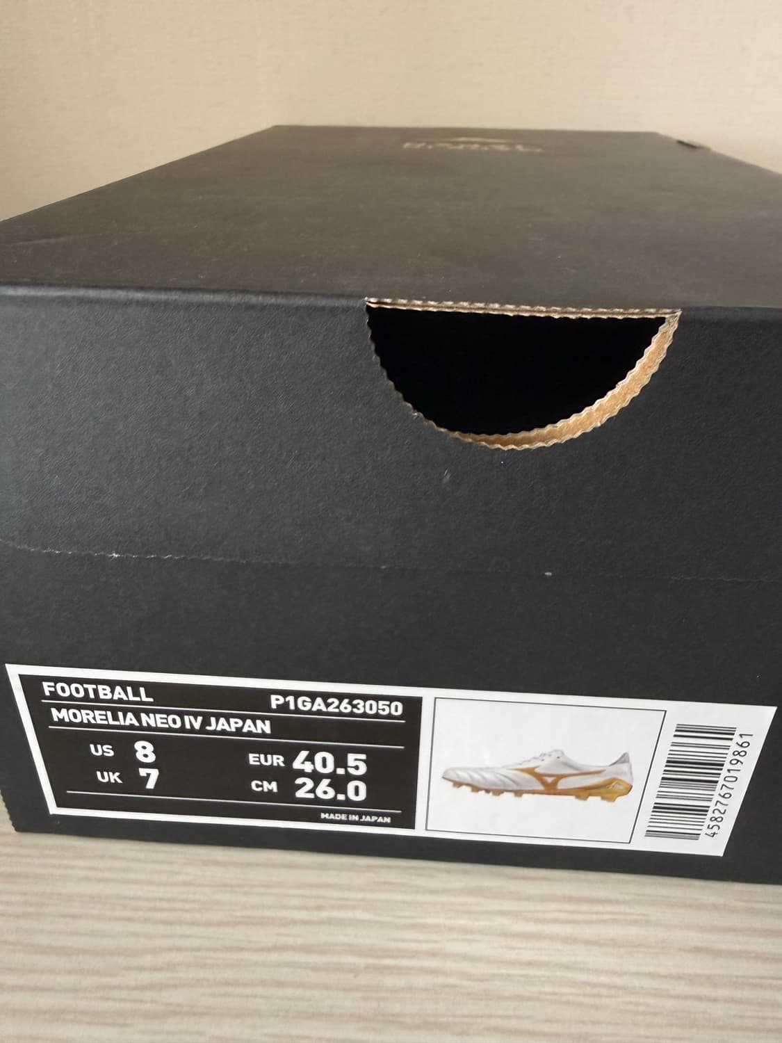 미즈노 모렐리아 네오 4 JPN 260 MD 새상품 상품이미지4