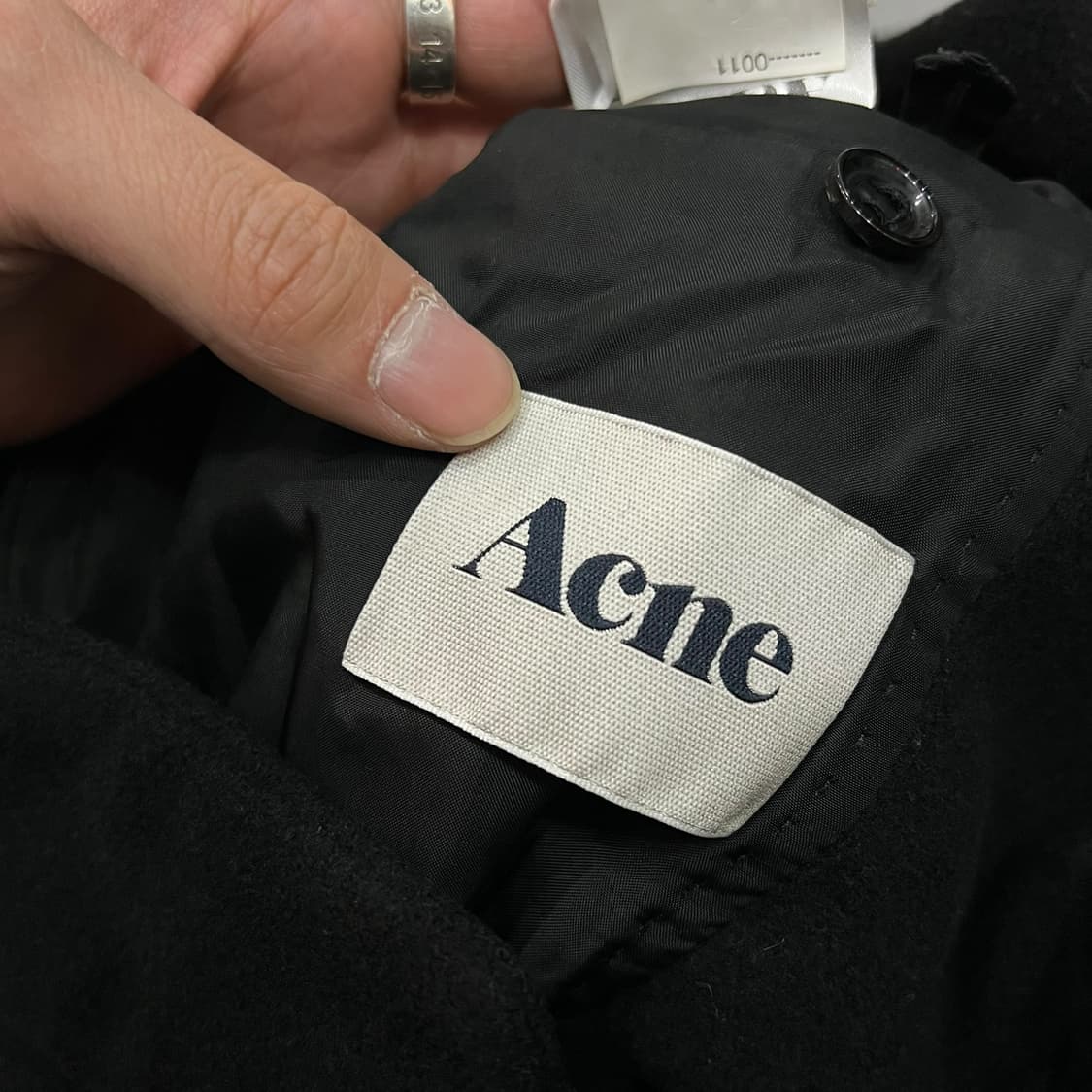  아크네 울 벨크로 코트 y14172 상품이미지8