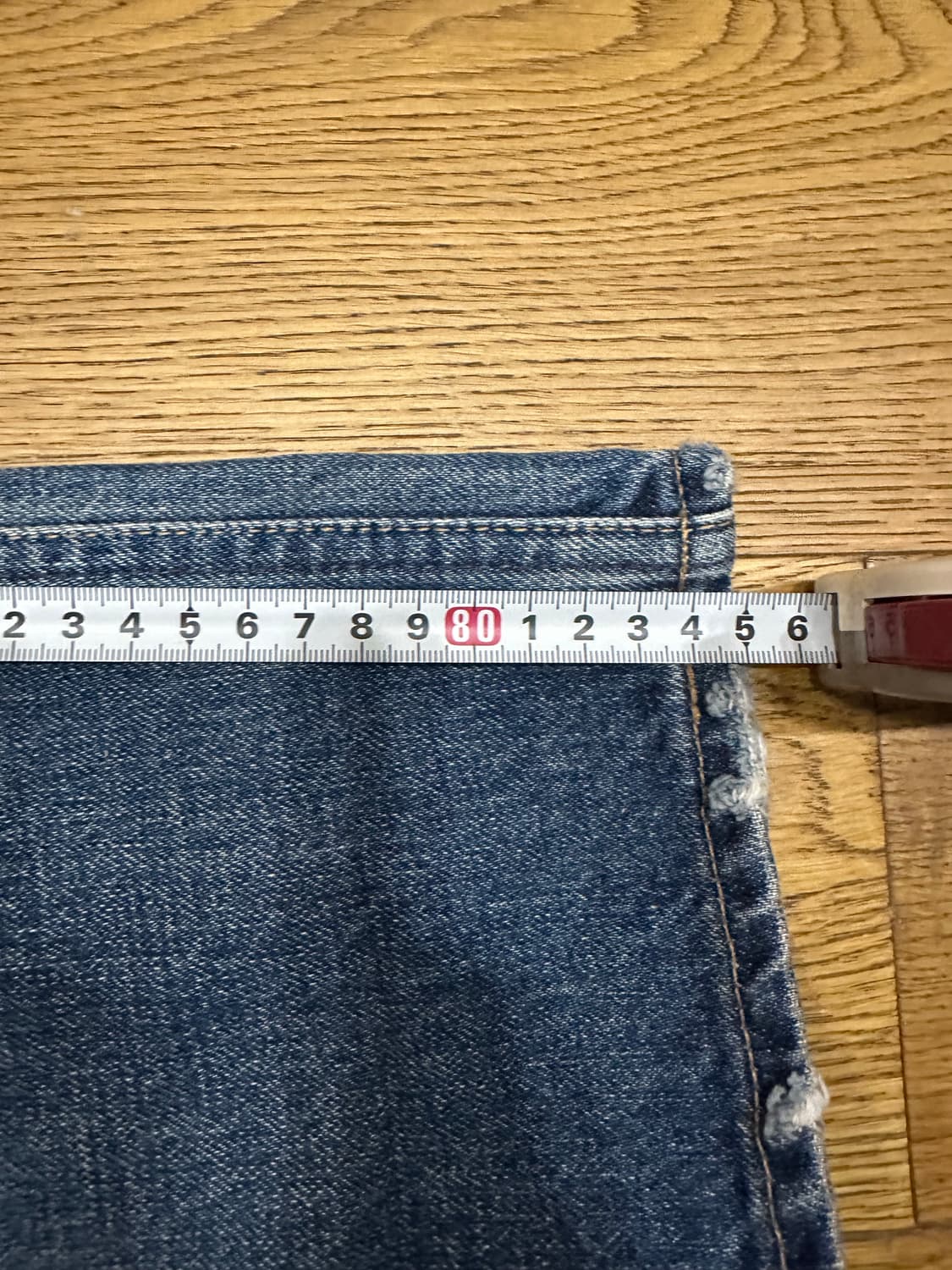 셀린느 Washed Working Skinny Jeans (indigo) 상품이미지8