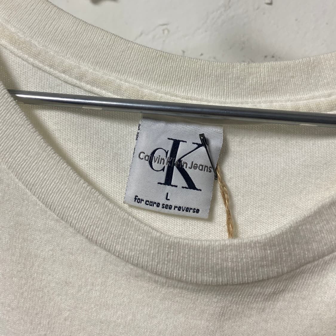 90s Calvin Klein USA Made T-Shirt 상품이미지4