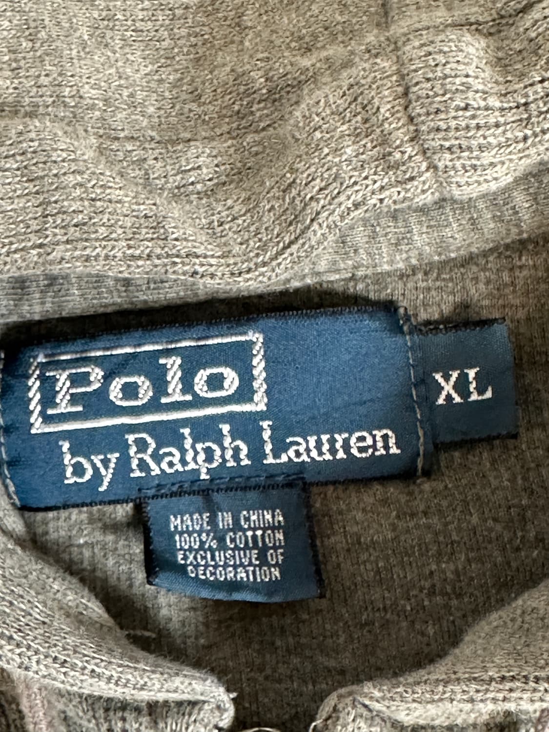 Polo 폴로 랄프로렌 2way 후드집업 (xl) 상품이미지6