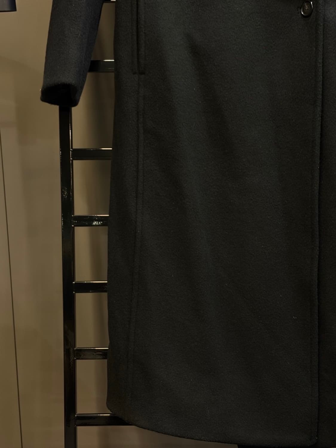 (M) 마조네 MA JOURNEE 캐시미어 혼방 롱코트 블랙 14.9  상품이미지5