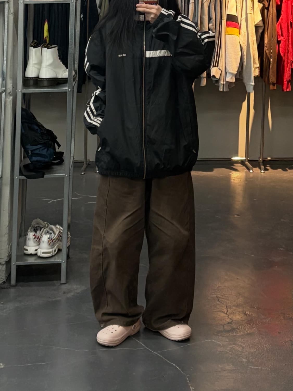 아디다스 올드스쿨 바람막이점퍼 A3089 상품이미지1