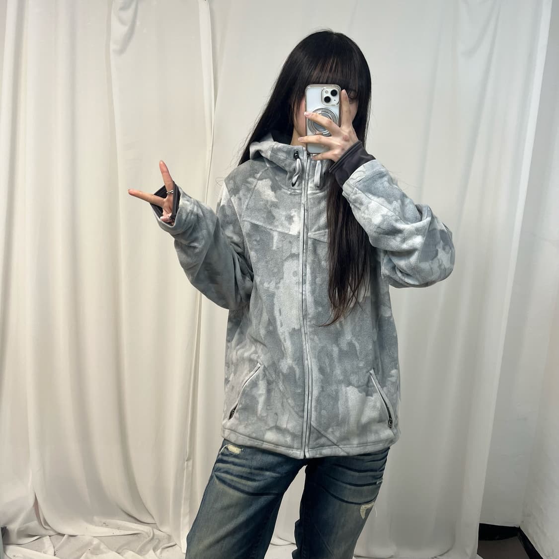 Oakley grey camo fleece 상품이미지2