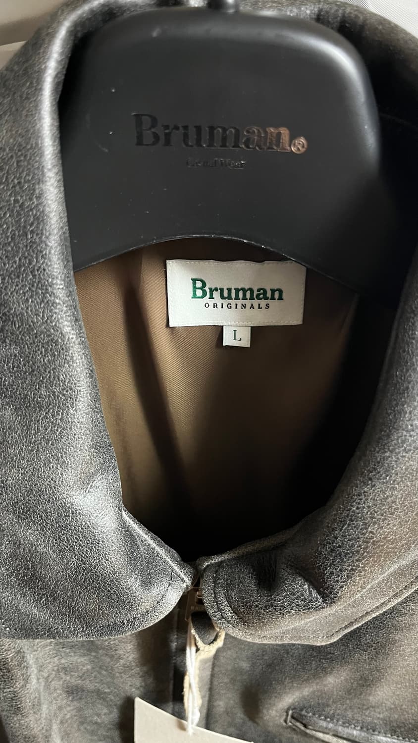 BRUMAN OG Leather Sports Jacket L 상품이미지2