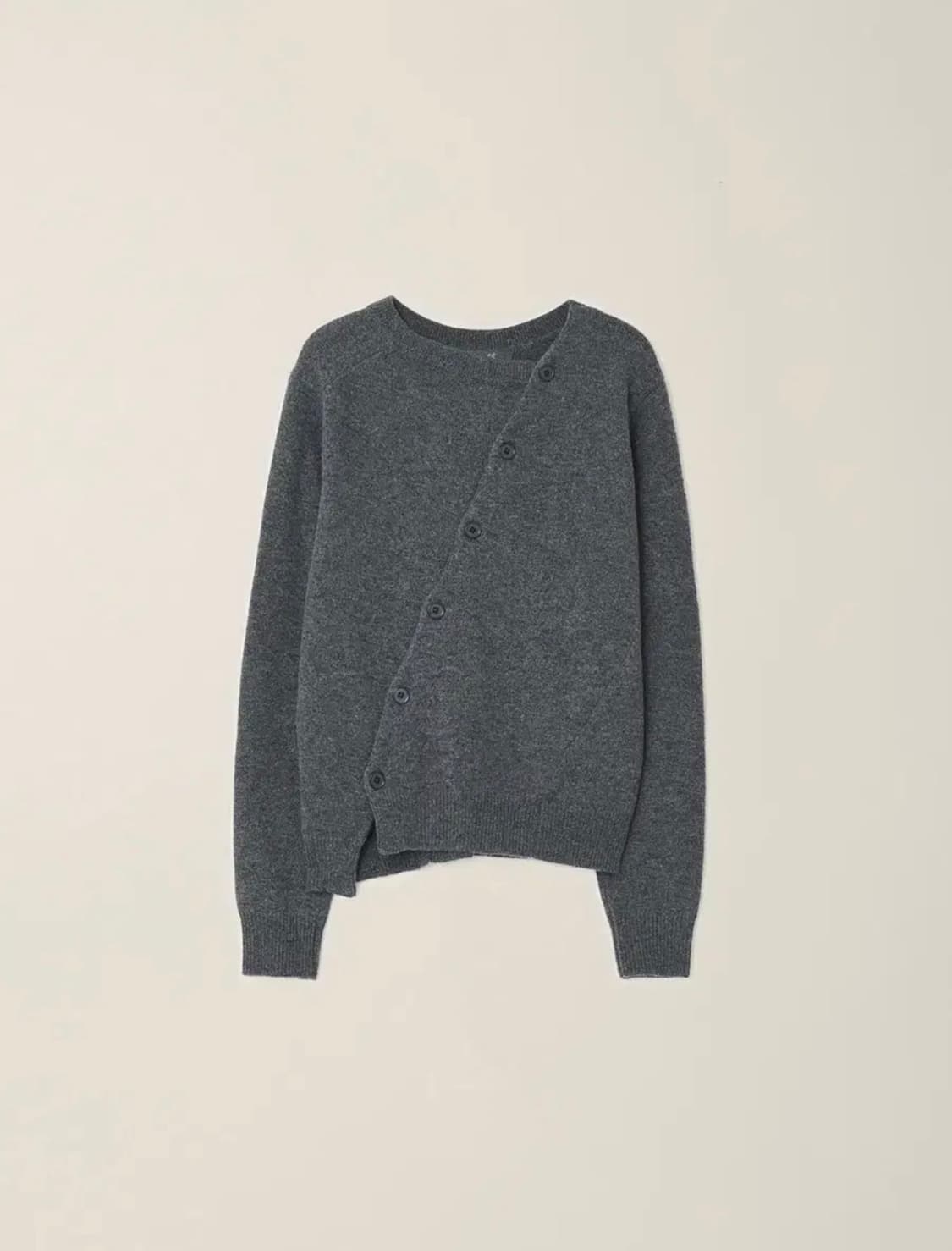누마레 ee 2 WAY CARDIGAN GREY 상품이미지1