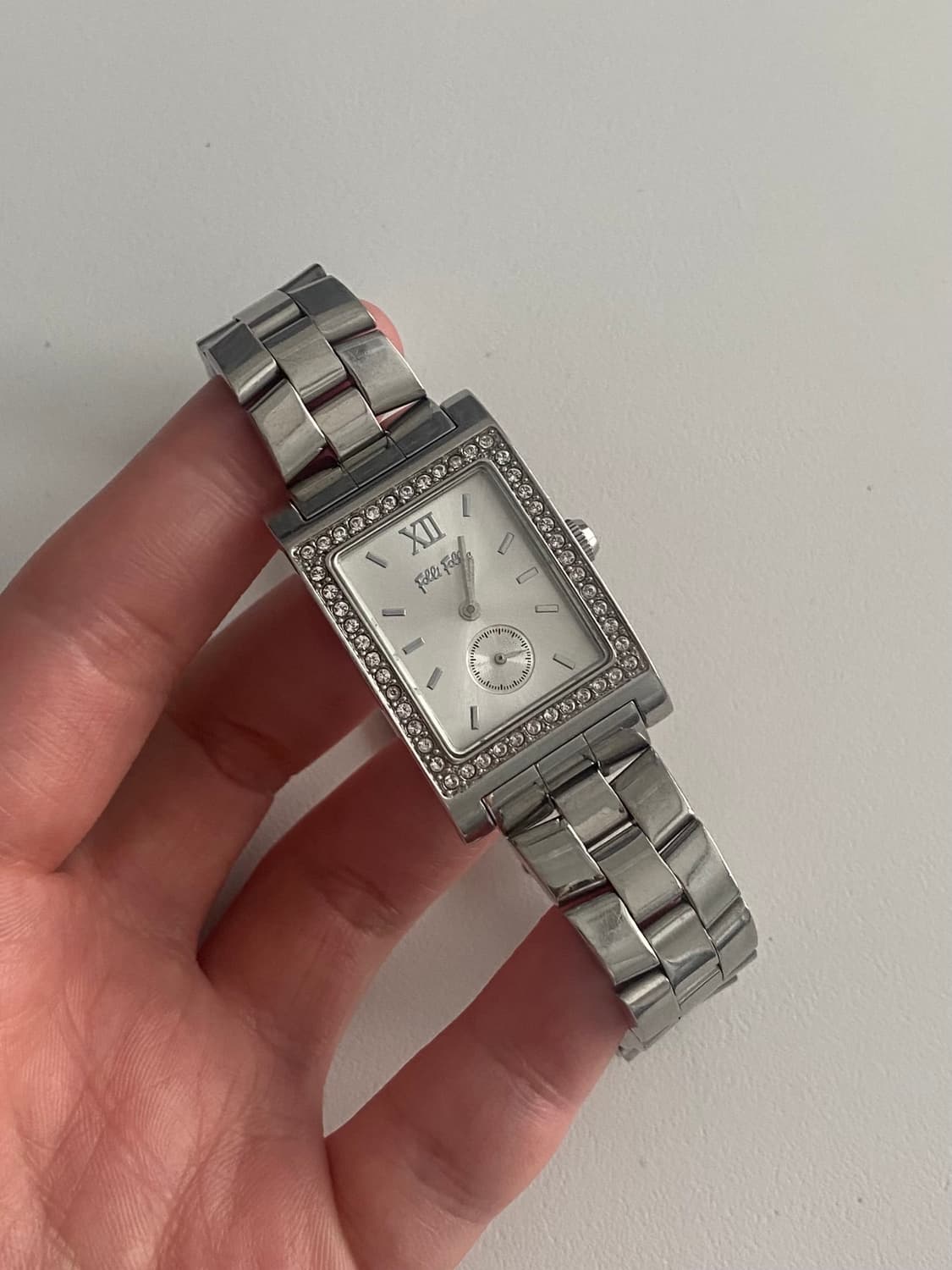 Folli Follie 폴리폴리 쿼츠 실버 레이디스 상품이미지2