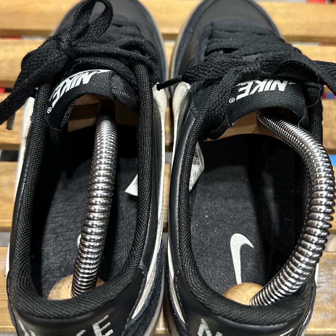 245) 나이키 운동화 여성 여자 신발 제이크루 킬샷 OG 블랙 검솔  상품이미지5