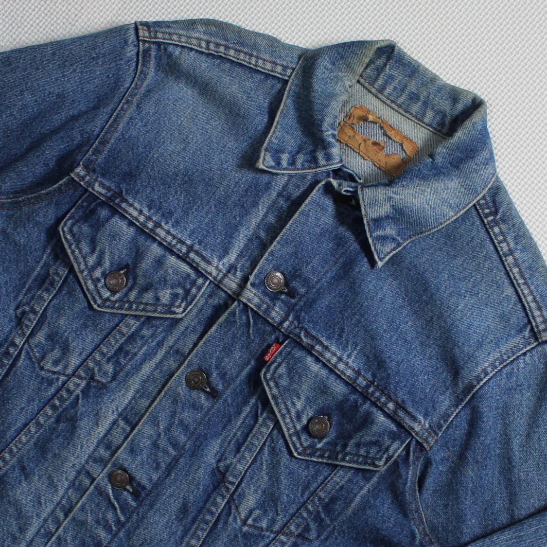 80's Levi’s 리바이스 타입3 데님 자켓(USA 빈티지) L038 상품이미지3