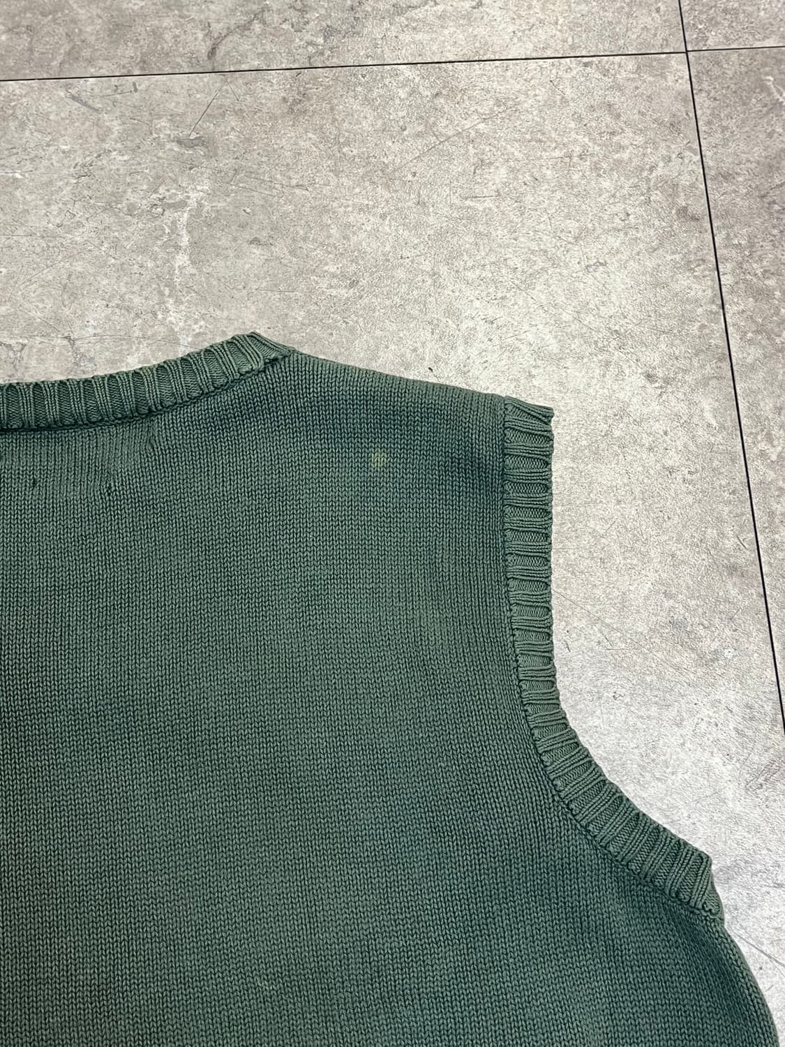 폴로 랄프로렌 니트 베스트 카키 #csz2762 상품이미지8