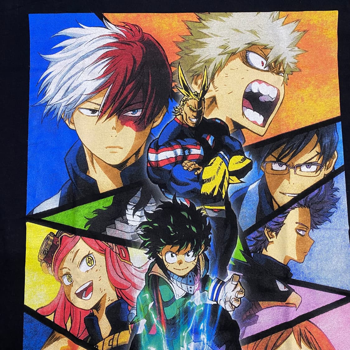 나히아 나의히어로아카데미아 오피셜 애니메이션 티셔츠 상품이미지4