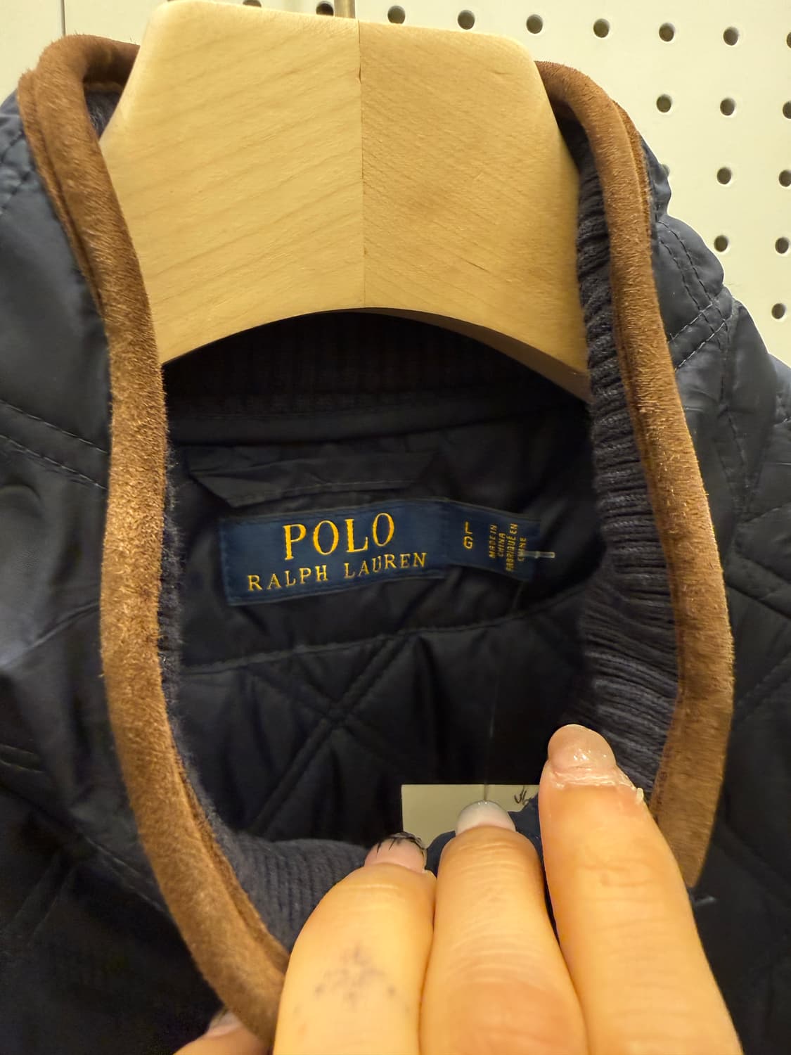 폴로 랄프로렌 퀼팅 패딩 베스트 U1001 상품이미지4