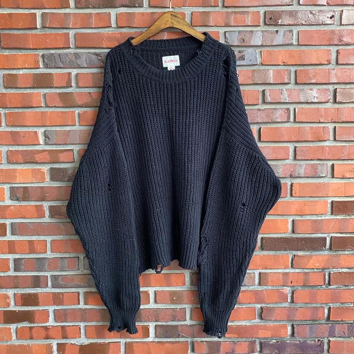(S) KAMIYA BORO KNIT 상품이미지1