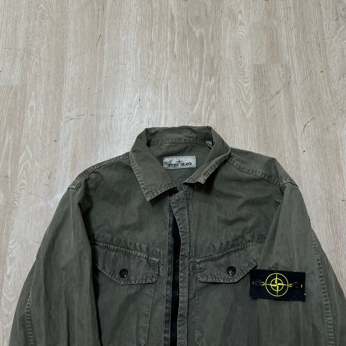 스톤아일랜드 올드이펙트 오버셔츠 M 상품이미지2