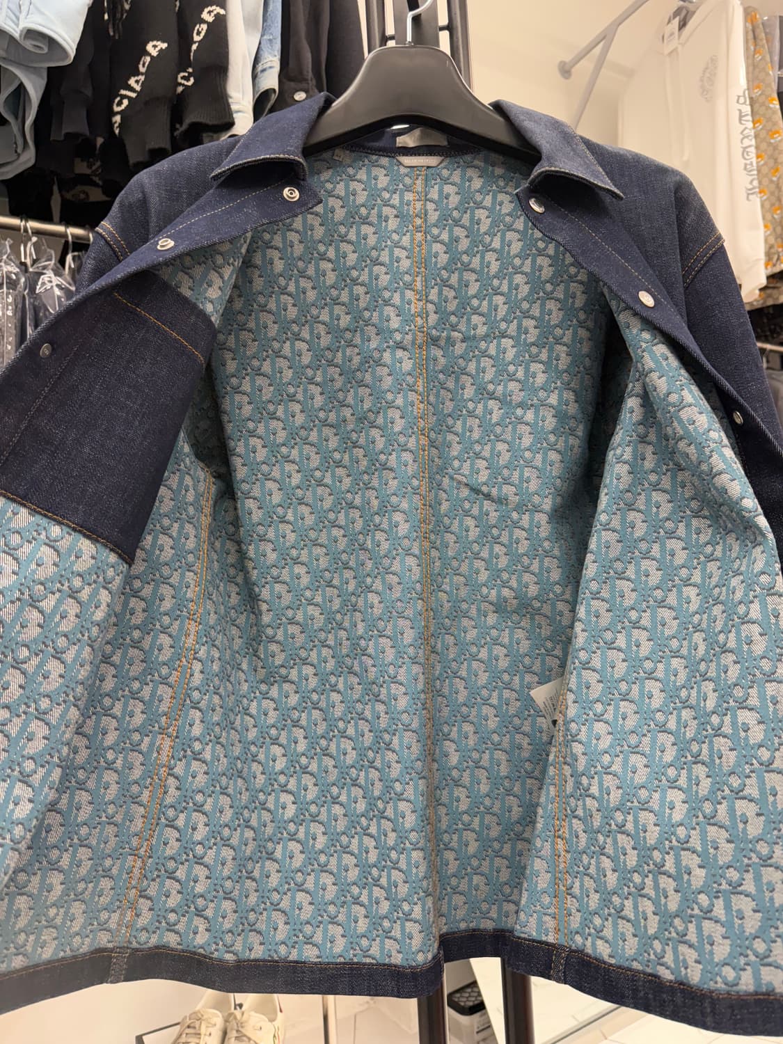 [44] 디올 오블리크 데님 자켓 상품이미지3