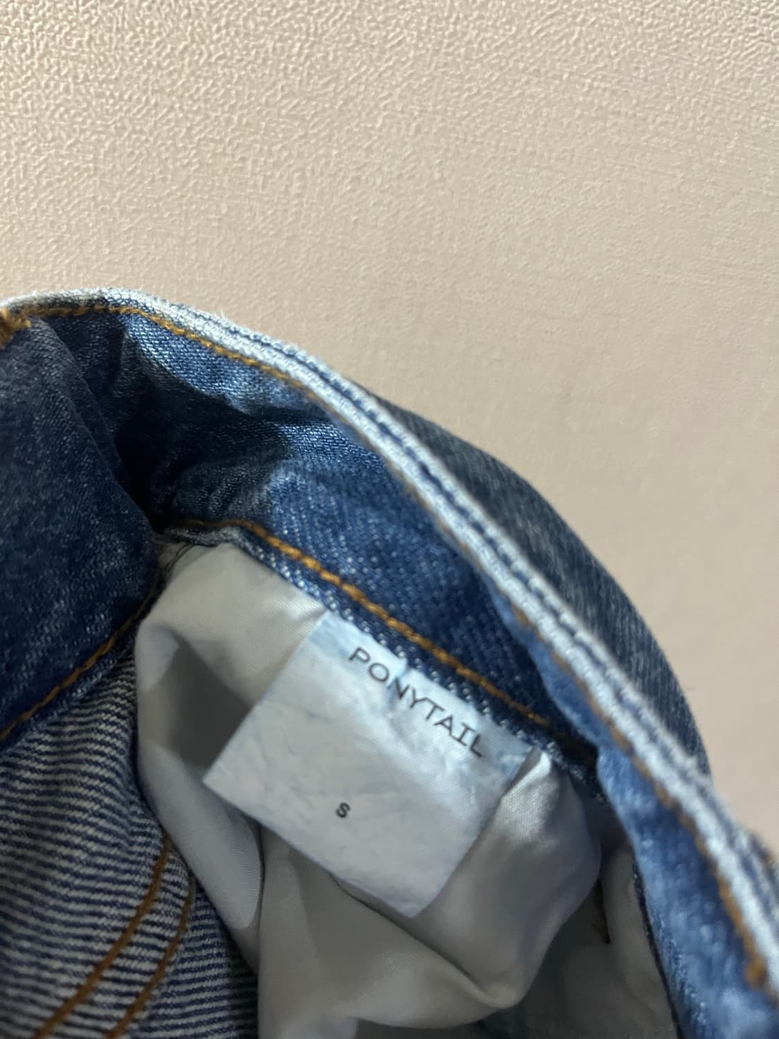 포니테일 PONYTAIL  본 벨라루즈핏진 (S) 상품이미지9