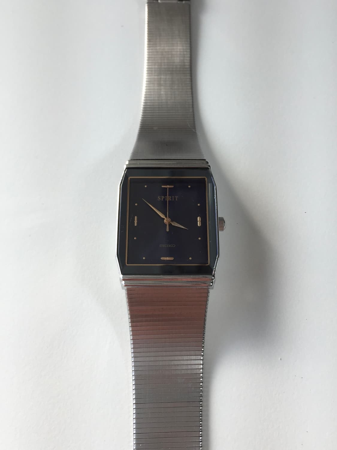 90s seiko sprit square navy dial 상품이미지7
