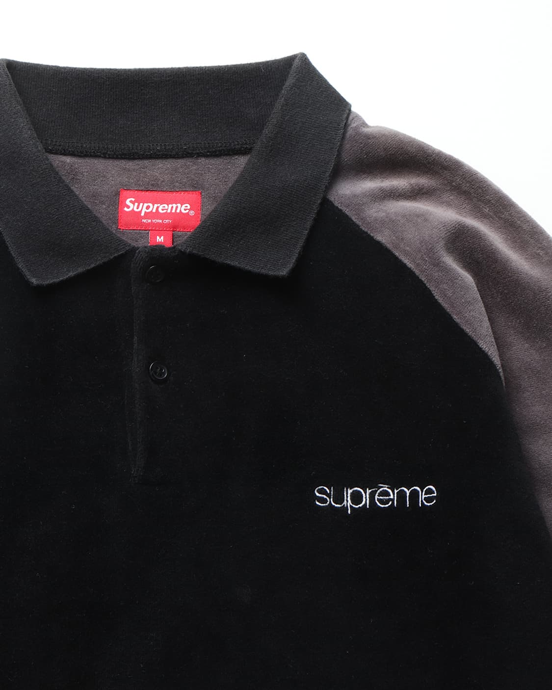 슈프림 SupremePaneled Velour L/S Polo 상품이미지6