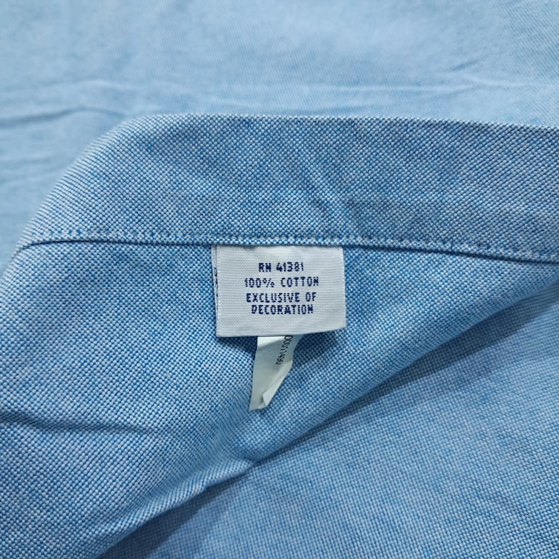 CL442 4XB 폴로 00s 코튼 멀티포니 클래식블루 셔츠 남방 상품이미지5