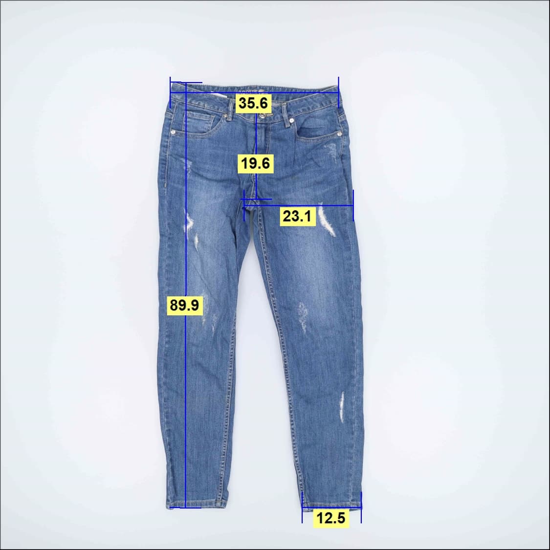 [64/88] 라코스테 여성 스키니 데님팬츠 0115H2 상품이미지8