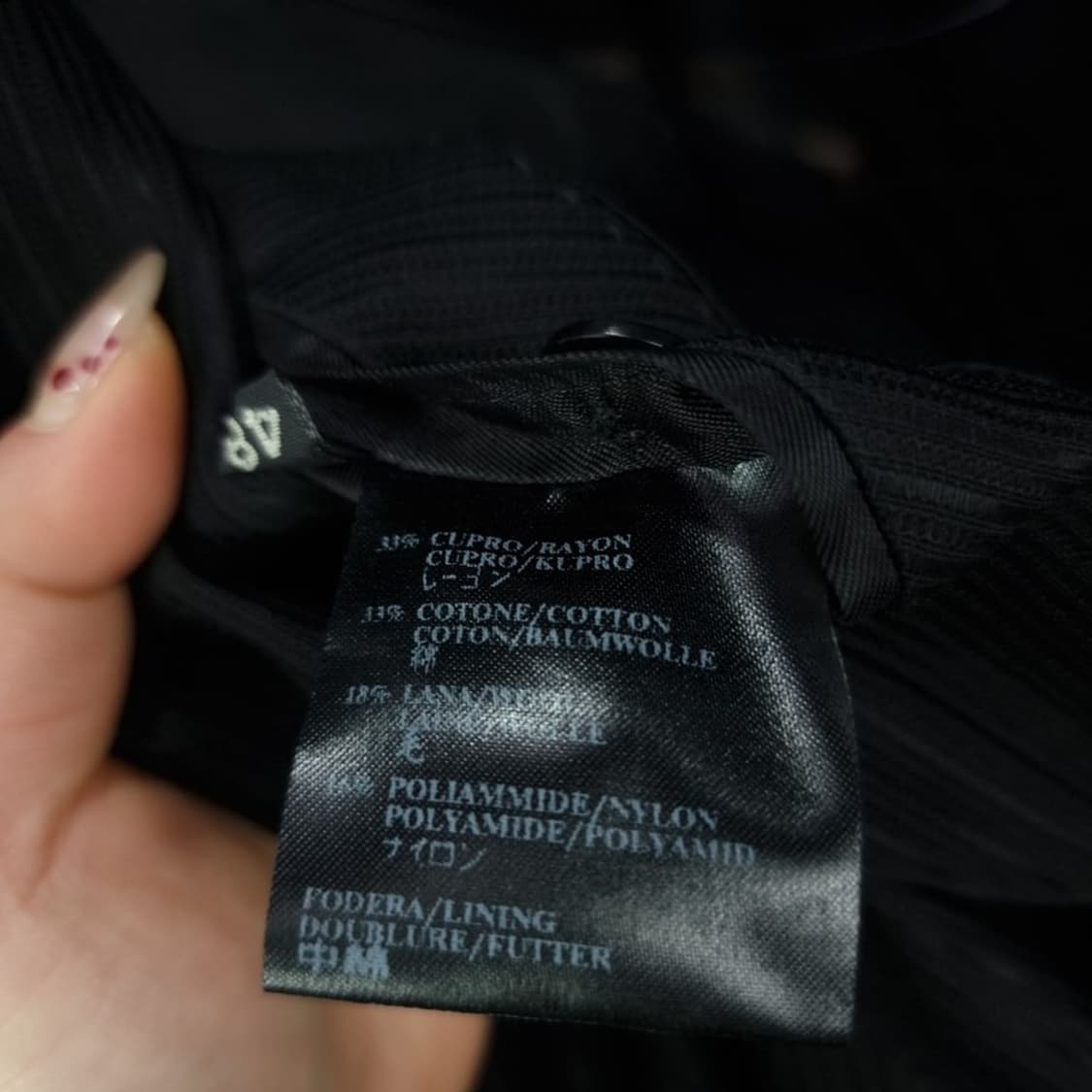 [코스튬네셔널] 원버튼 스트라이프 슬림핏 블레이저 자켓 P01565 상품이미지8