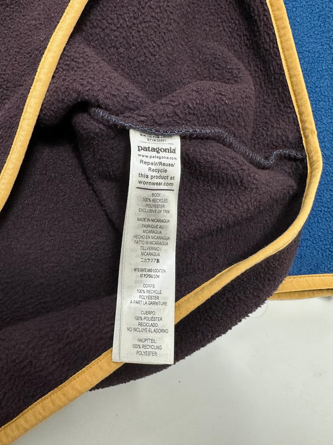 파타고니아 신칠라 스냅T 풀오버 플리스 라이트웨이트 상품이미지7