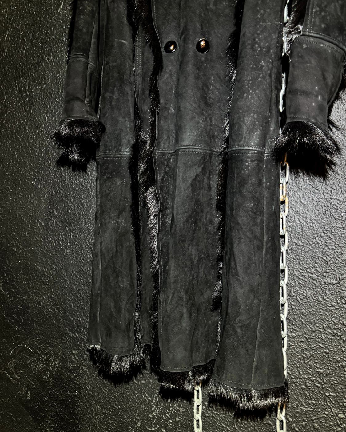 Tornado Mart – Goat Mouton Fur Long Coat 상품이미지7