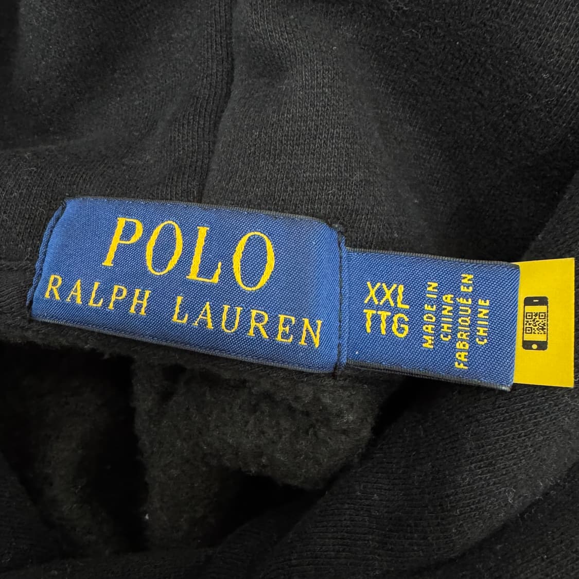 2XL(115) 폴로 랄프로렌 폴로 베어 블랙 후드 티셔츠  상품이미지4