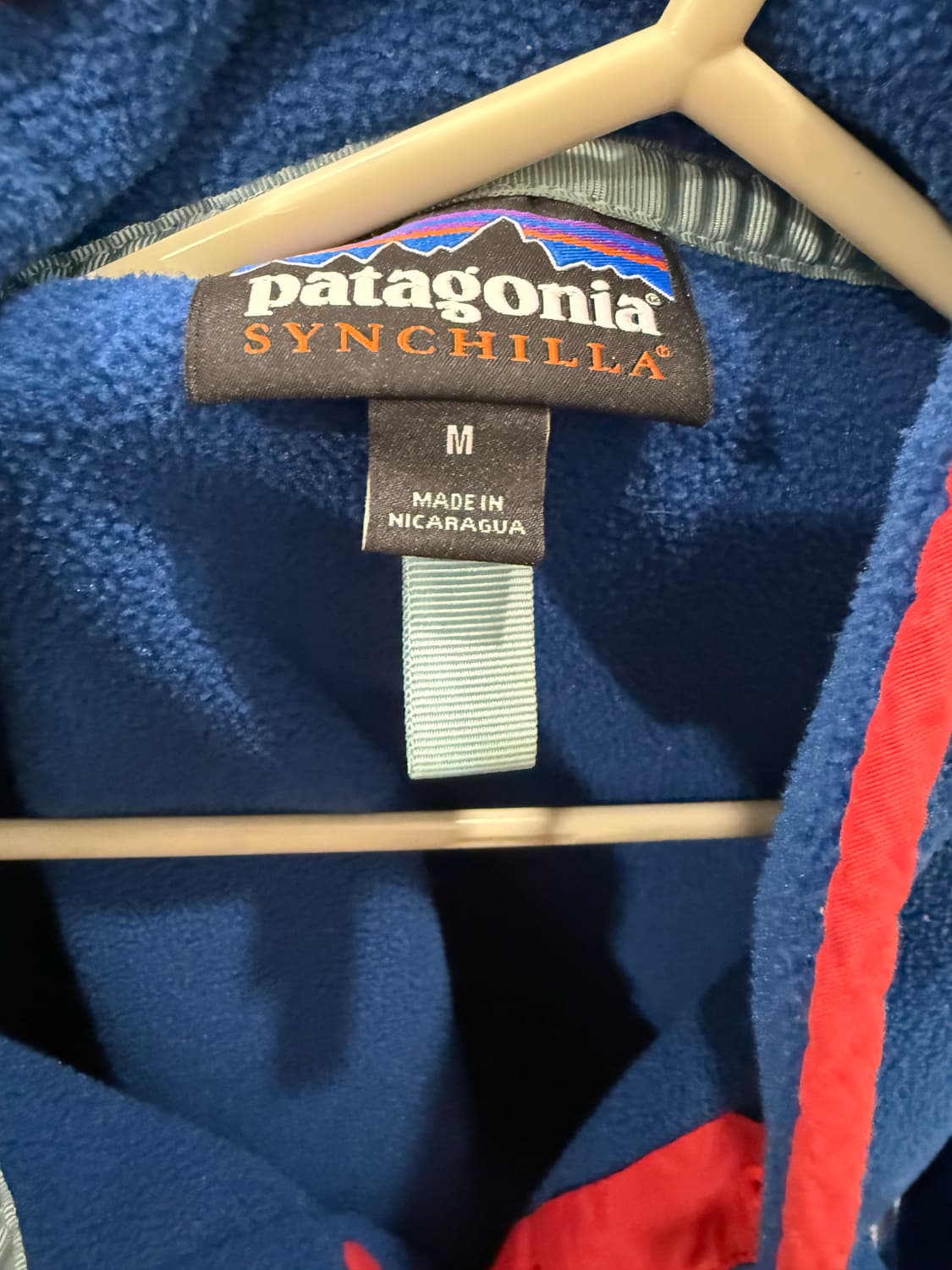 파타고니아 신칠라 블루 레드 상품이미지4
