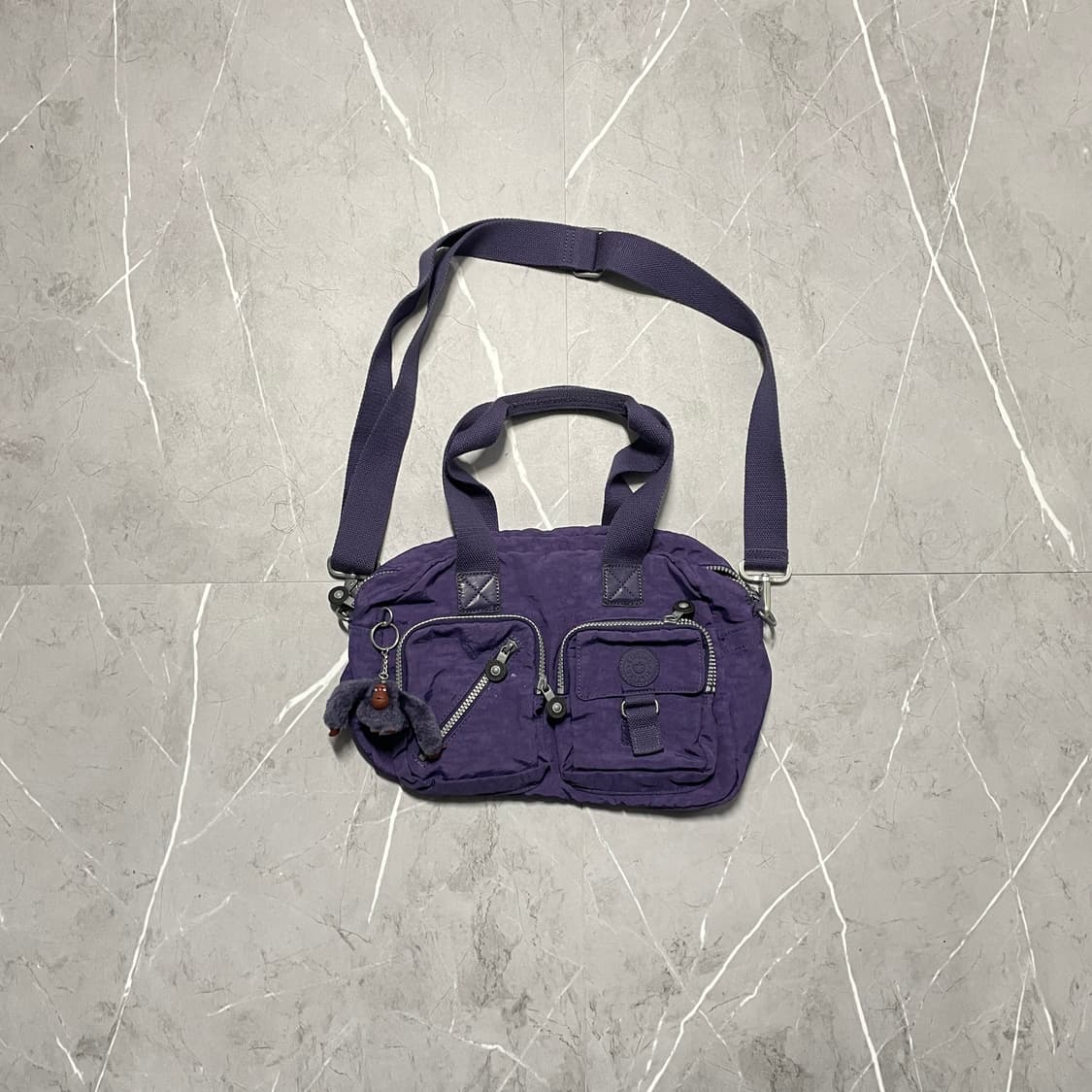 팔로워 특가 키플링 와투케 퍼플 미니 토트백 크로스백 가방 상품이미지6
