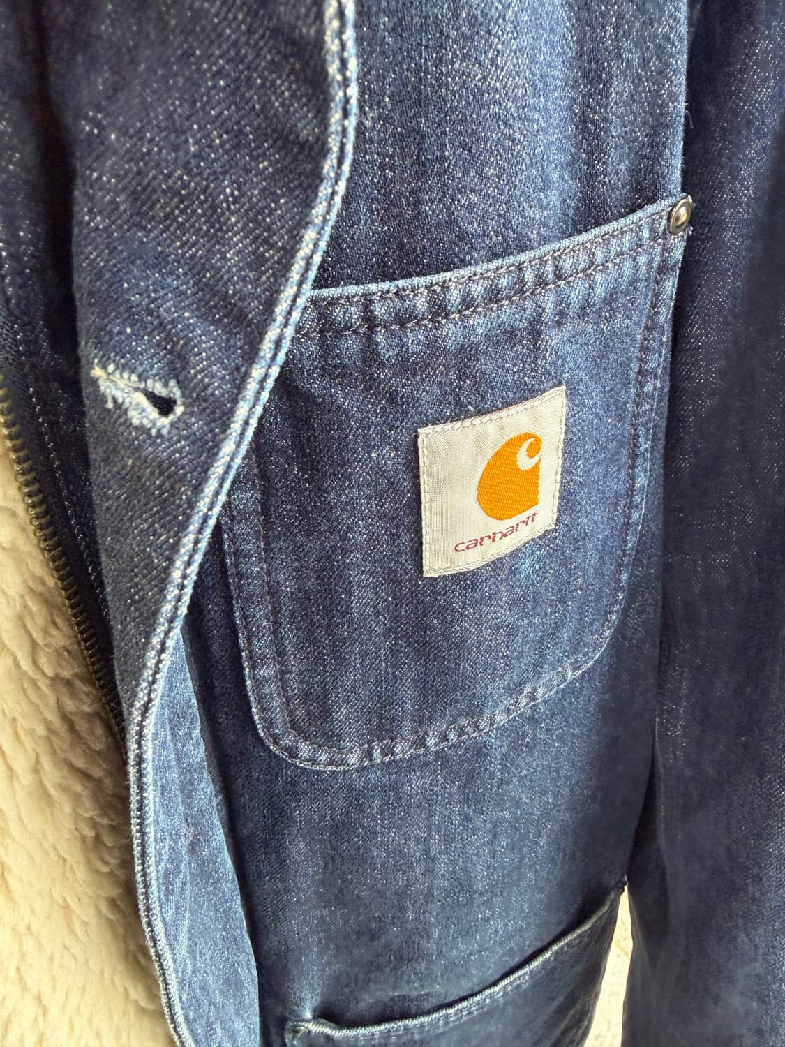 M/ 칼하트 피닉스 양털 청데님 자켓 상품이미지6