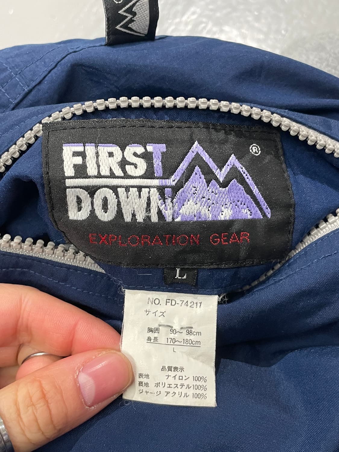 퍼스트다운 리버시블 플리스 점퍼 상품이미지9