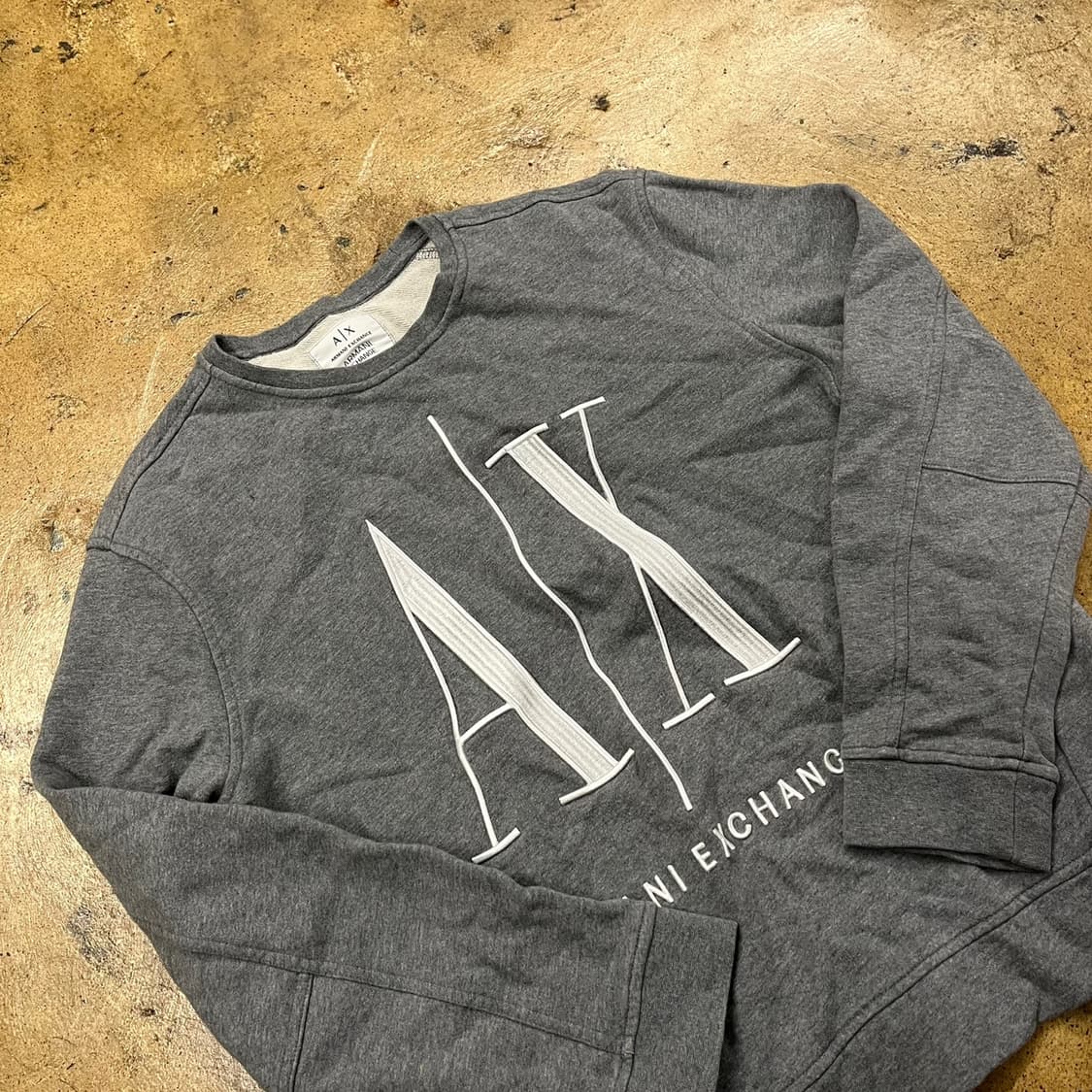 [정품/M] A|X 아르마니 익스체인지 맨투맨 그레이 b16 상품이미지1