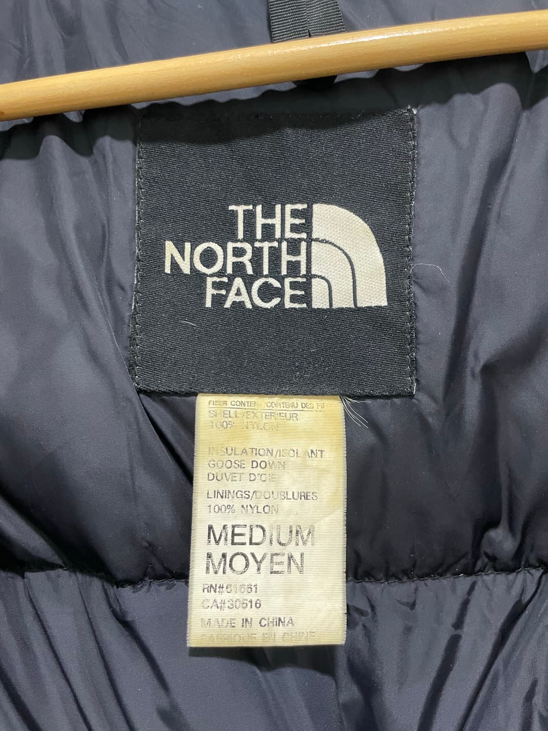 (빈티지)90‘s The North Face 노스페이스 눕시 패커블 패딩 상품이미지3