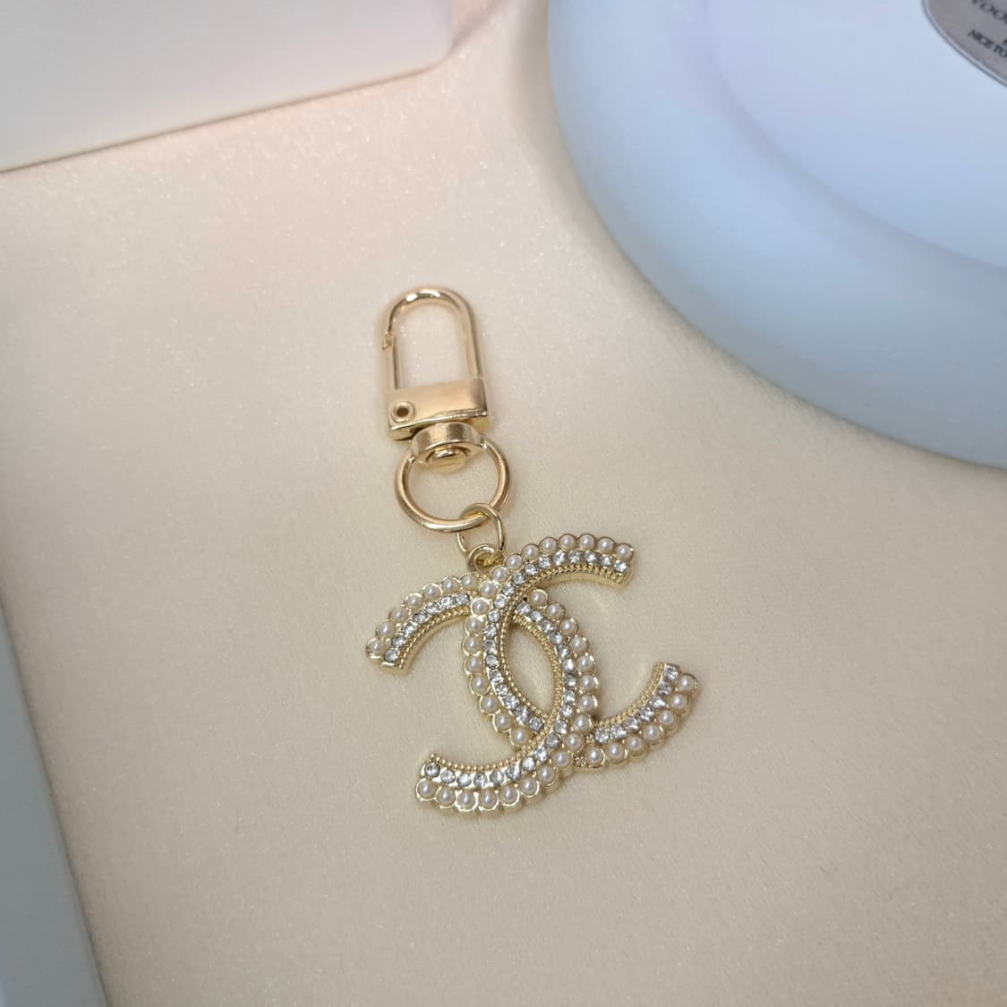 2+1 행사) 샤넬 키링 빈티지 펜던트 진주링 cc 상품이미지3